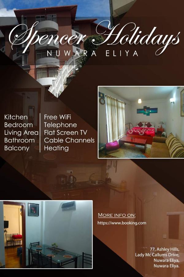 Spencer Holiday Apartments/Seagull Complex Nuwara Eliya Extérieur photo
